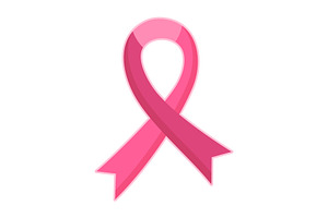 Pink Ribbon Illustration Icon, an Icon by Pexelpy