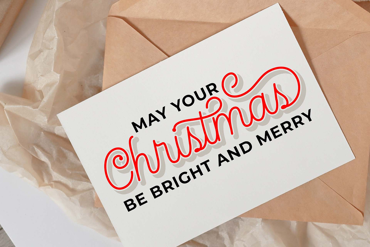 Christmas Festival, a Script Font by Doehantz Studio (Photo 3 of 11)