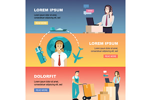International logistics. global, a Transportation Illustration by Multigon