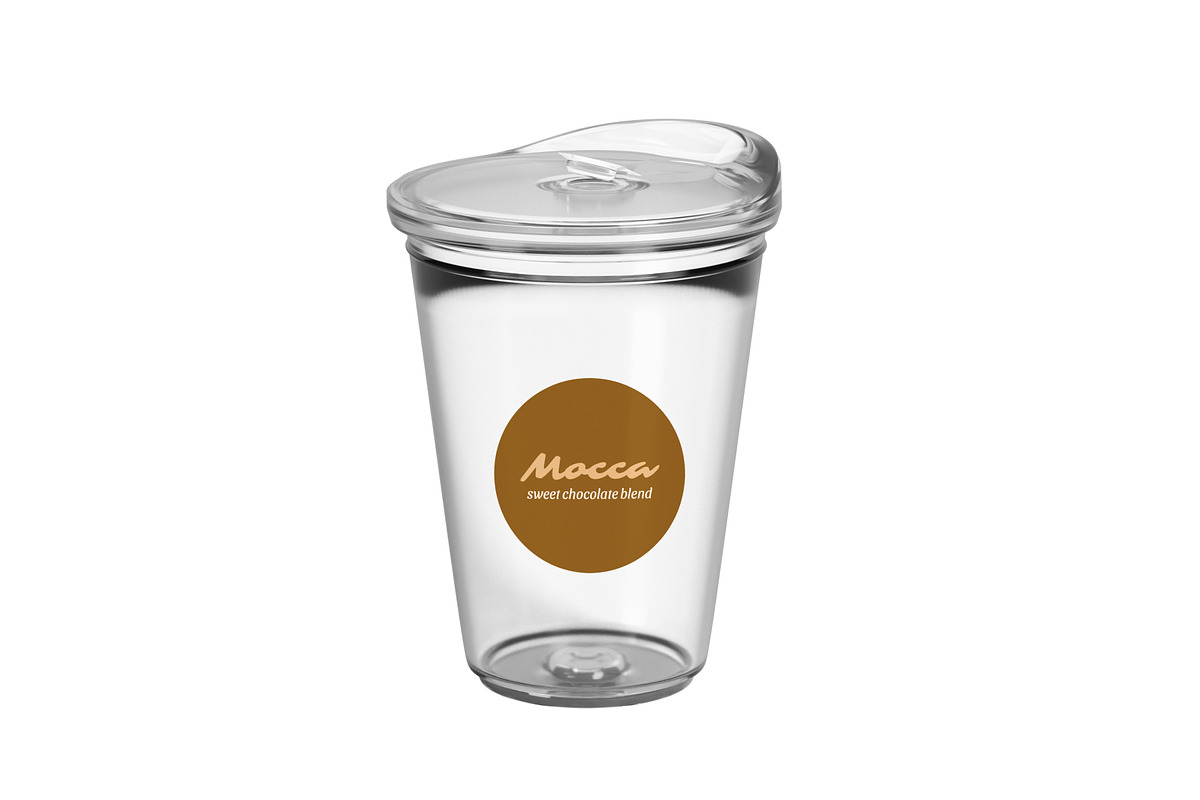 Plastic Cup Mockup, a Packaging Mockup by SLAB! Design (Photo 3 of 7)