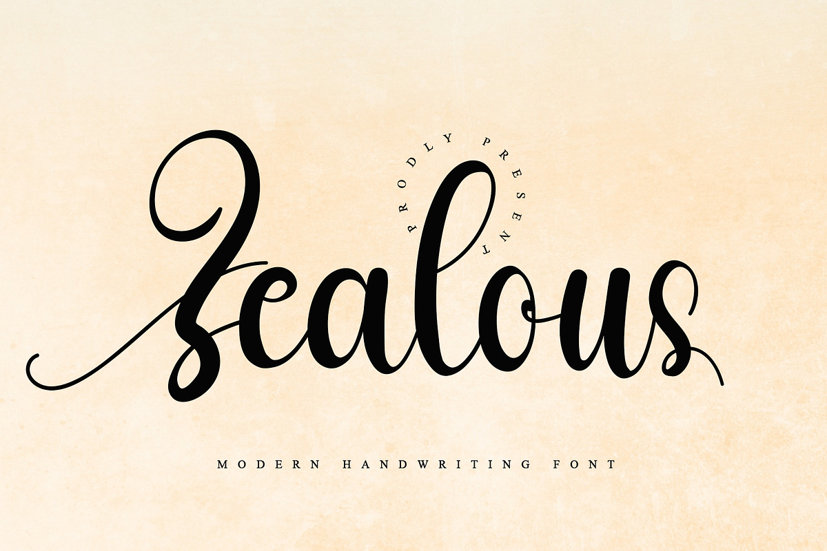 Zealous, a Handwritten Font by Creative Writting (Photo 1 of 8)