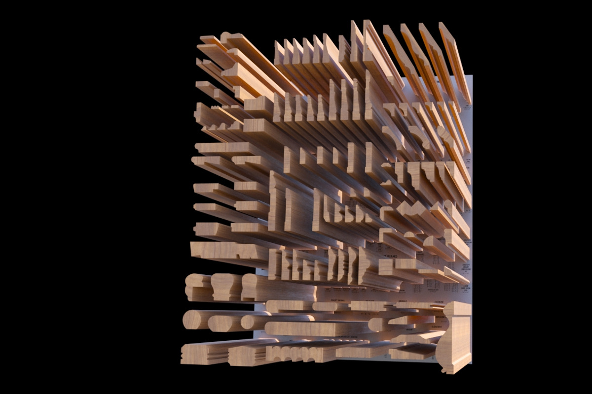 Molding Kitbash V1 - 128 Profile Set, an Architecture 3D Model by RoHo Productions (Photo 4 of 28)