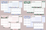 Cute illustrated planner set, a Stationery Template by Pixel Charm Studio (Thumbnail 2 of 6)