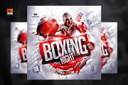 Flyer Boxing Night, a Flyer Template by MonkeyBOX (Thumbnail 1 of 4)