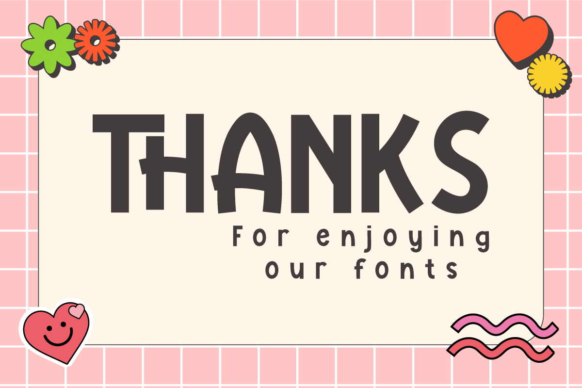 Hefuma | Display Playful Font, a Sans Serif Font by twinstd (Photo 11 of 11)