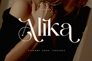 Alika - Elegant Serif, a Serif Font by Say Studio (Thumbnail 1 of 15)