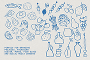 Scribble Food Hand-Drawn Pack, a Food Illustration by Veronika Gotovceva (Thumbnail 4 of 8)
