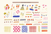 Piece of Cake Birthday Cake Clipart, a Decorative Illustration by Olia (Thumbnail 5 of 19)