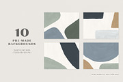 Scandi Christmas Shapes Backgrounds, a Texture Graphic by Aesthetic Eye (Thumbnail 6 of 18)
