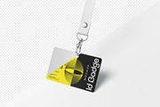 Id Badge Mockup, a Product Mockup by MockupCraft (Thumbnail 3 of 4)