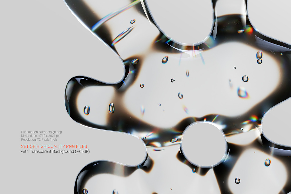 Floating Drop - Color Bitmap Font, a Symbol Font by Gleb Guralnyk (Photo 2 of 5)