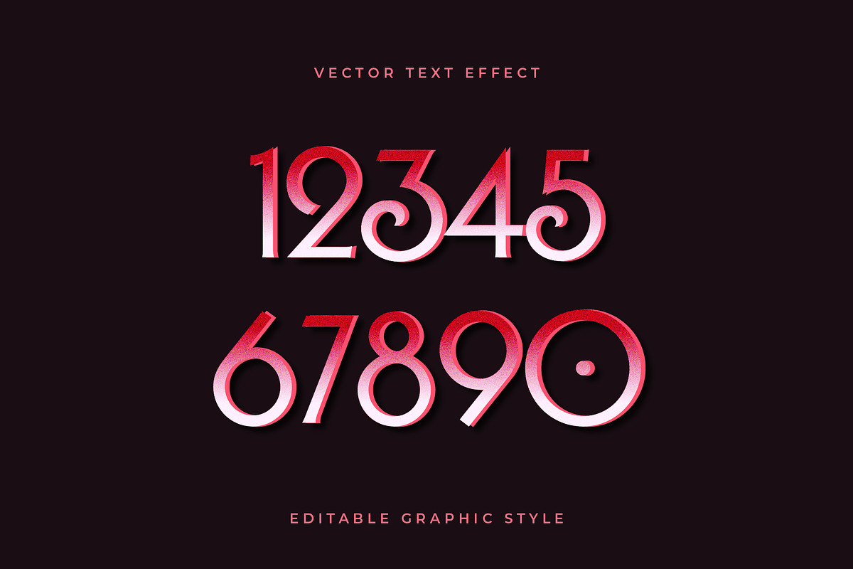 Elegant Gradient Text Effect preview 2