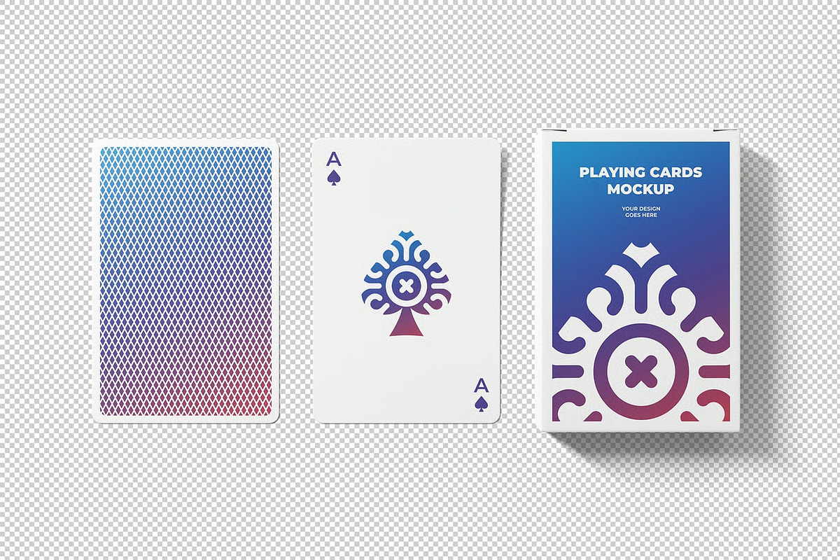 Playing Cards Mockup, an Advertising Mockup by zpackcreative (Photo 3 of 4)