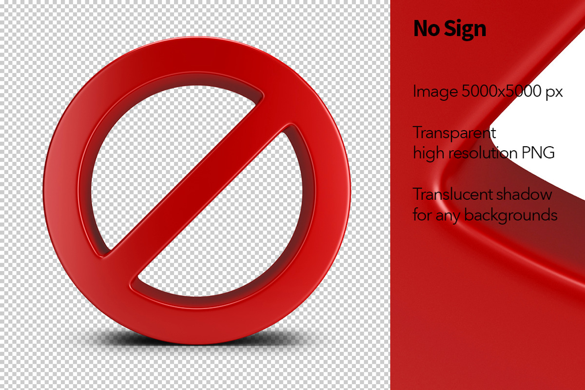 No Sign, an Object Graphic by Anatoly Maslennikov