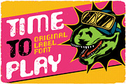 Time To Play, a Symbol Font by VozzyStock (Thumbnail 3 of 9)