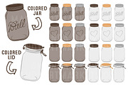 Chocolate Jar Vectors & Clipart, an Illustration by Amanda Ilkov (Thumbnail 2 of 4)