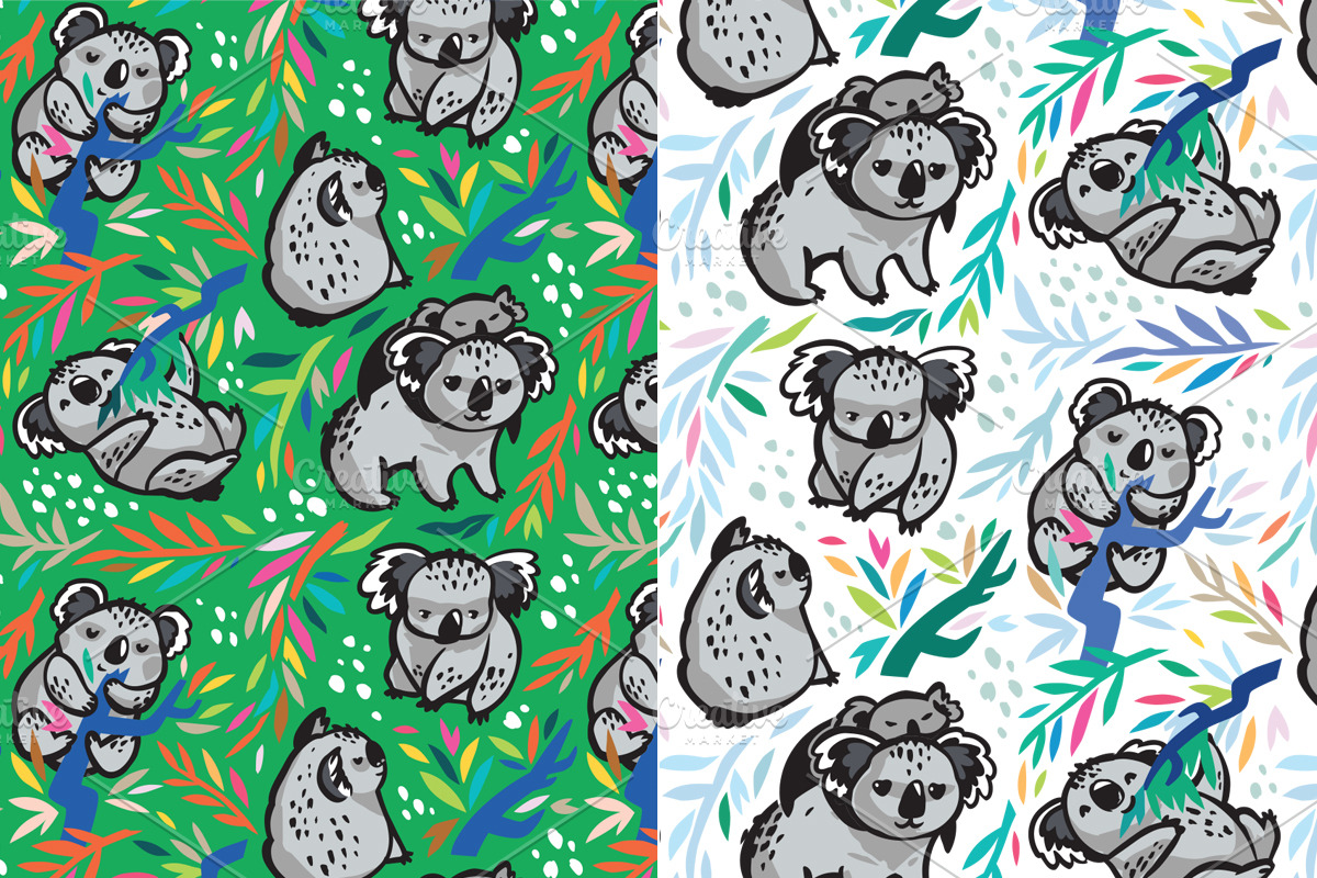 30 Fantasy Seamless Patterns, a Pattern Graphic by PenguinHouse (Photo 4 of 24)