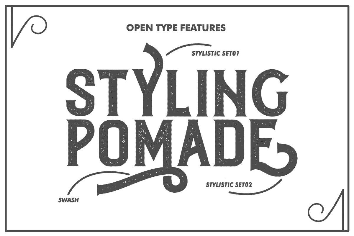 Roister Typeface preview 3