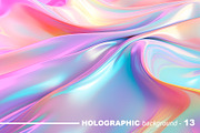 Iridescent Holographic Backgrounds, a Background Graphic by tatiankaart (Thumbnail 14 of 16)