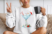 Funny Snowman Wine Christmas PNG, a Seasonal Illustration by YA Design (Thumbnail 2 of 4)