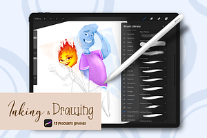 Drawing Procreate Brushes