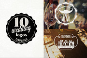 Wedding logos Templates, a Branding & Logo Template by Verbloom (Thumbnail 4 of 4)