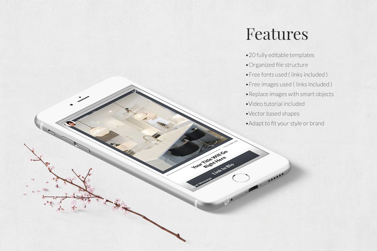 Interior Instagram Stories, a Social Media Template by Social Corner Graphics (Photo 3 of 8)