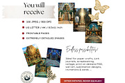 Aztec Backdrops Mythology Papers, a Background Graphic by ThatsDesignArt (Thumbnail 2 of 14)