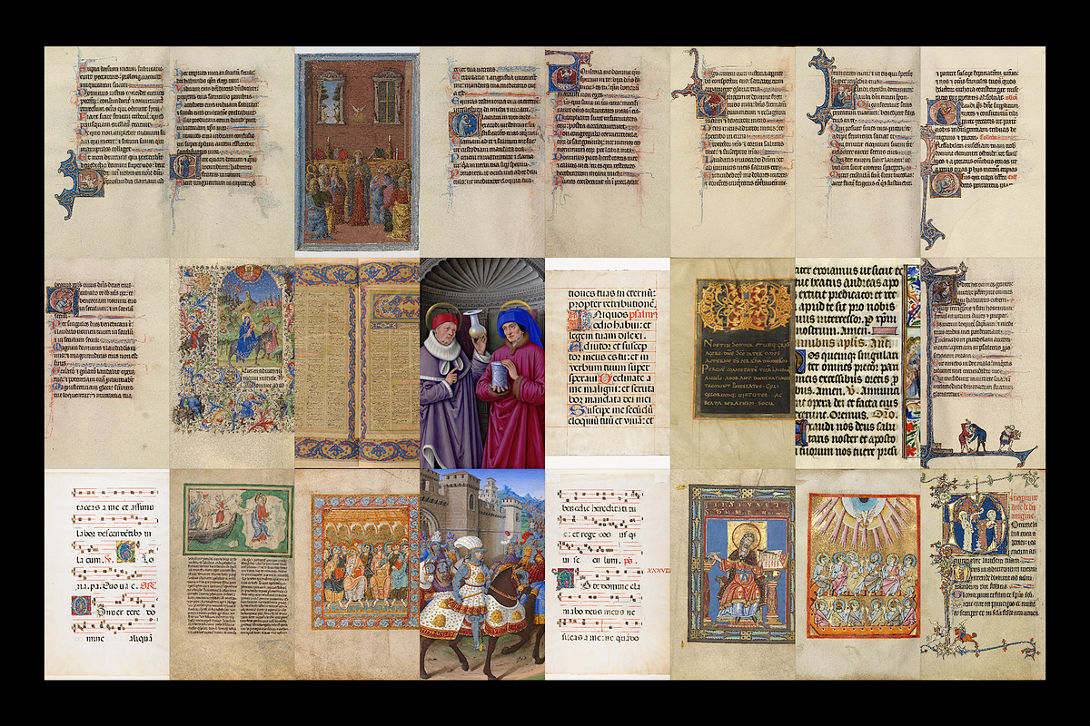 400+ lluminated Manuscripts Bundle, a Decorative Illustration by Digital Museum (Photo 2 of 11)