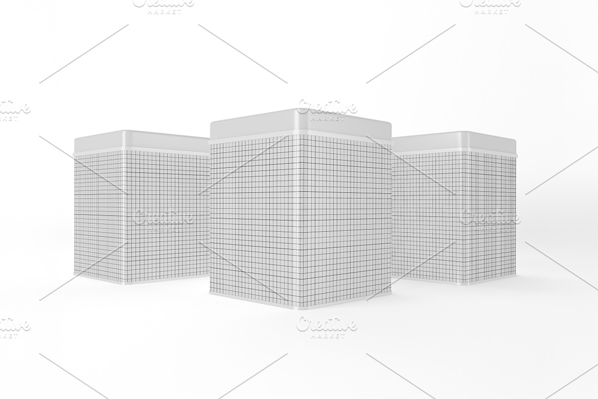 Metal Tin Box Mockup, a Packaging Mockup by Qaleb Studio (Photo 2 of 3)