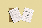 Menu Mockup, an Advertising Mockup by HanaSaka_Studio (Thumbnail 5 of 5)