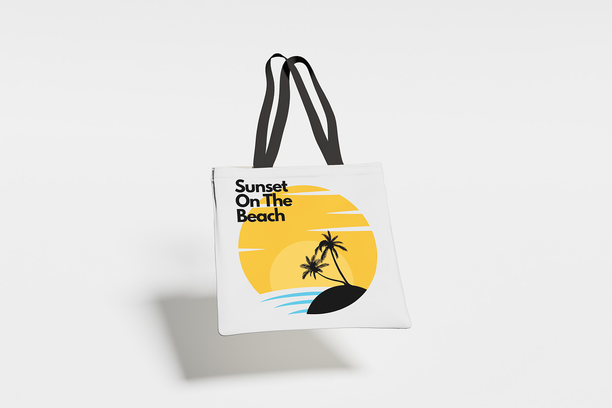 tote bag mockup, a Marketing Template by kebunmockup (Photo 5 of 5)