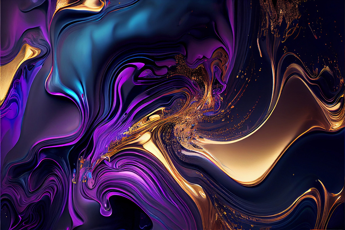 Colorful Acrylic liquid textures, a Texture Graphic by Anntuan (Photo 3 of 9)