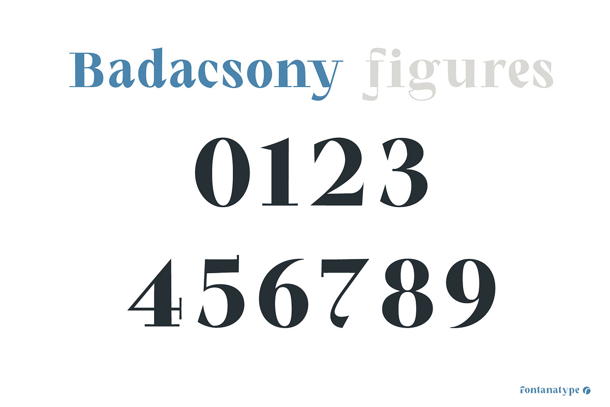 Badacsony, a Font by Fontanatype (Photo 11 of 14)