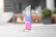 Glass Award Mockups, an Advertising Mockup by rebrandy (Thumbnail 5 of 10)