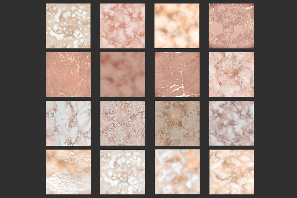 Rose gold marble, a Texture Graphic by Paper Farms (Photo 2 of 2)