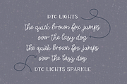 LIGHTS a Sparkling Script, a Script Font by Blush Font Co. (Thumbnail 5 of 6)