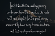 Nightday | Script Font, a Handwritten Font by Scratchones (Thumbnail 6 of 8)