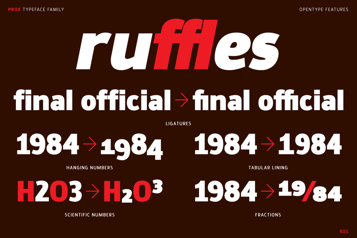 Prox, a Sans Serif Font by Typogama (Photo 11 of 15)