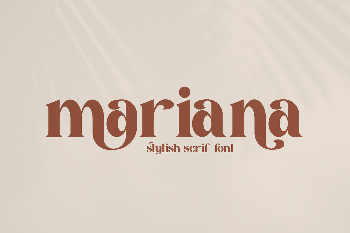 mariana modern & stylish serif font, a Serif Font by Storytype Studio (Photo 1 of 15)