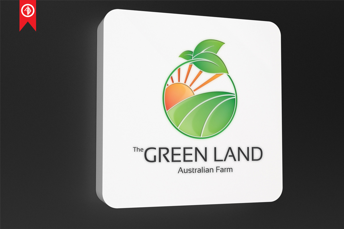 Farm / Green Land - Logo Template, a Branding & Logo Template by Artha Desain (Photo 4 of 7)