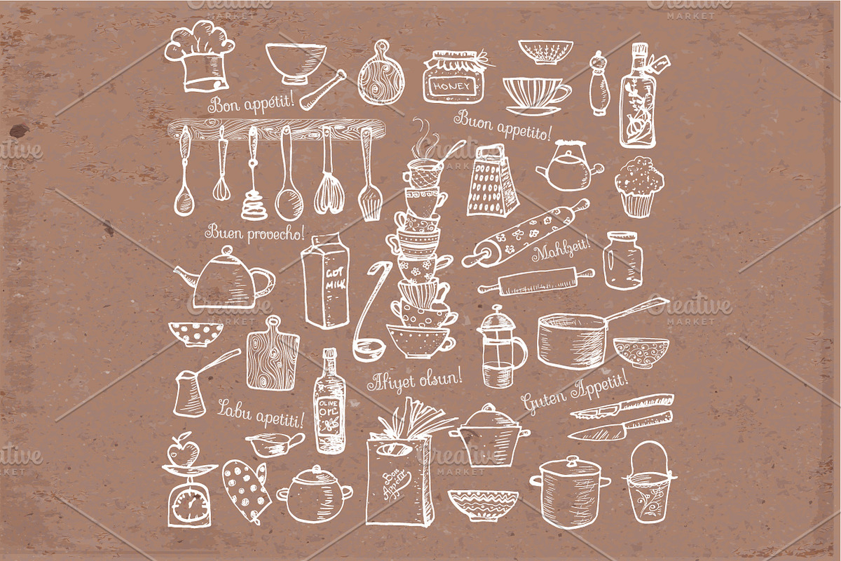 Kitchen doodles, a Food Illustration by Elina_Li (Photo 7 of 17)