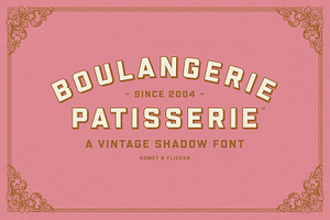 Boulangerie Patisserie, a Sans Serif Font by Komet & Flicker