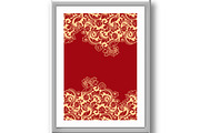 Abstract floral pattern. Vector, a Decorative Illustration by RODINA (Thumbnail 3 of 3)