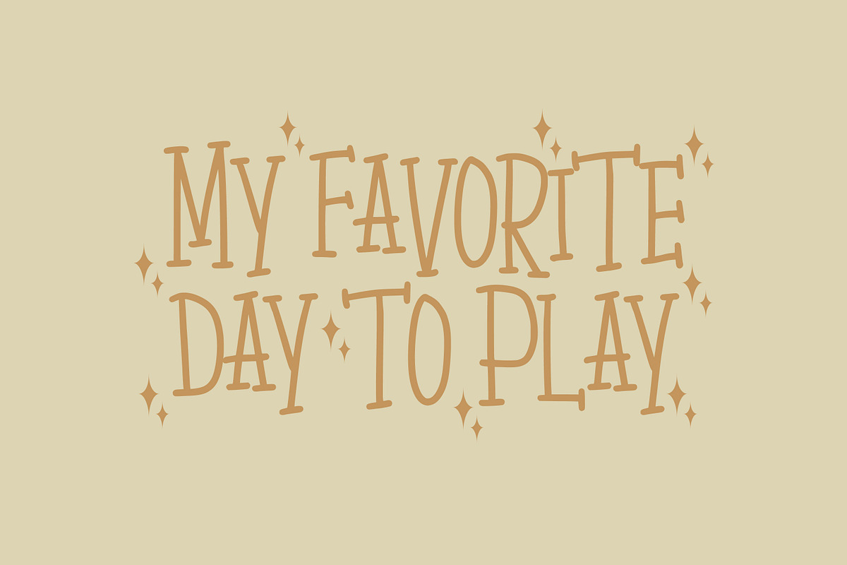 Wonder Sunday - Cute Display, a Handwritten Font by tebaltipislab (Photo 5 of 9)
