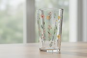 Minimal Wildflower Seamless Pattern, an Illustration by Gfx_Store (Thumbnail 1 of 3)
