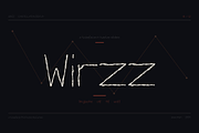 Wirzz — Constellation Display Typefa, a Handwritten Font by Lettra Studio (Thumbnail 1 of 14)