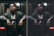 Dark Mood Photoshop Action preview 2