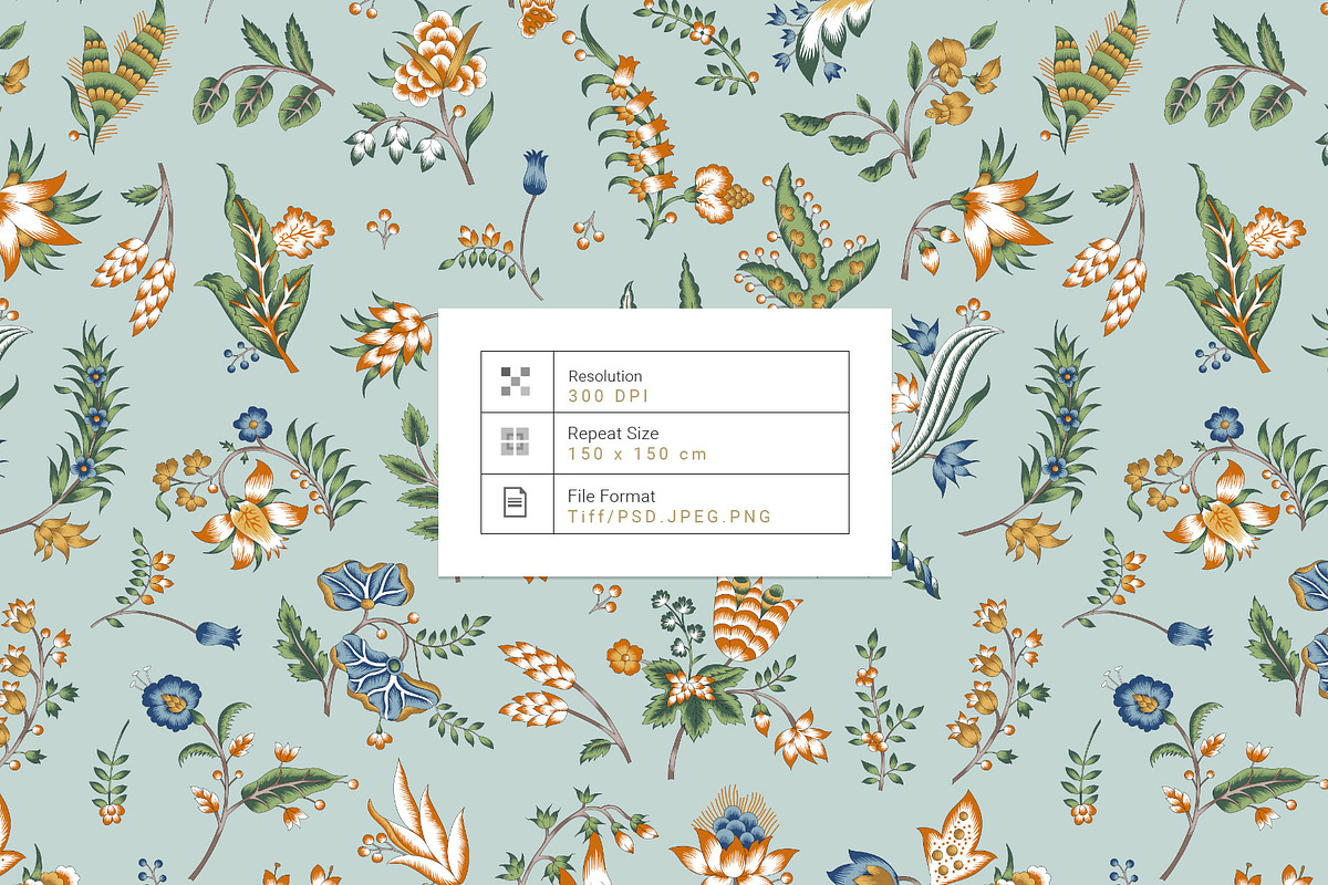 Chintz Heirloom, Intricate Patterns!, a Pattern Graphic by Pink Linen (Photo 3 of 12)