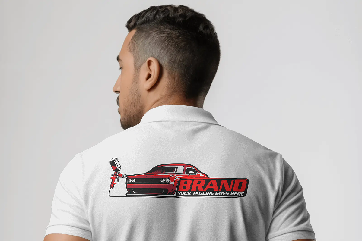 Car Painting Logo, Auto Body Shop, a Branding & Logo Template by slLametDesigns (Photo 3 of 6)